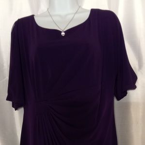 Connected Dress Eggplant 14P